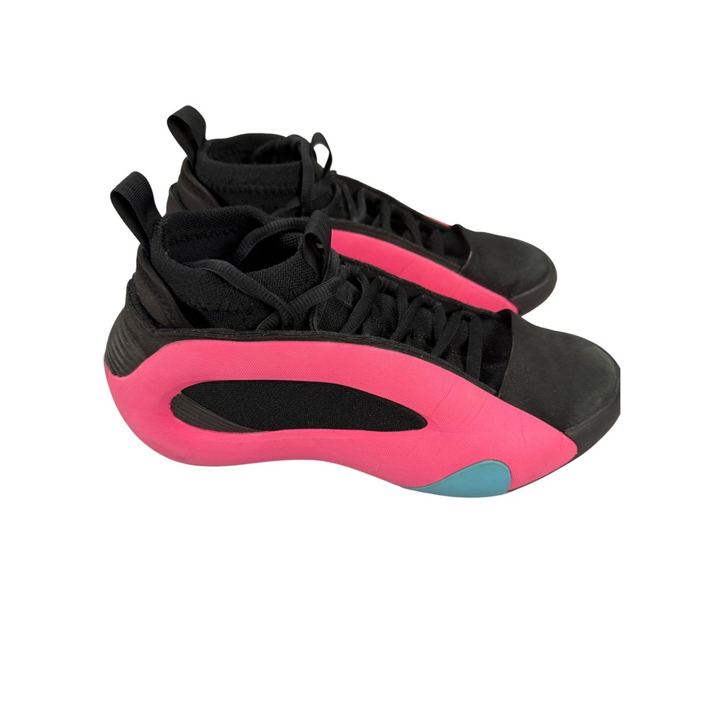 Adidas James Harden Vol 8 Flamingo Pink Black Basketball Shoes Kids 6.5Y IE2696